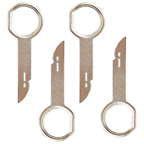 Car radio removal tool - key,