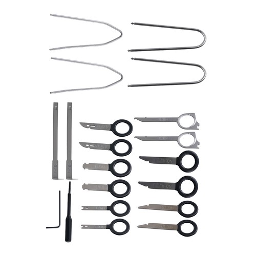 20pc radio removal keys tool - radio,